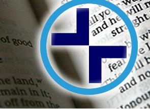 Word Connect cross symbol graphic